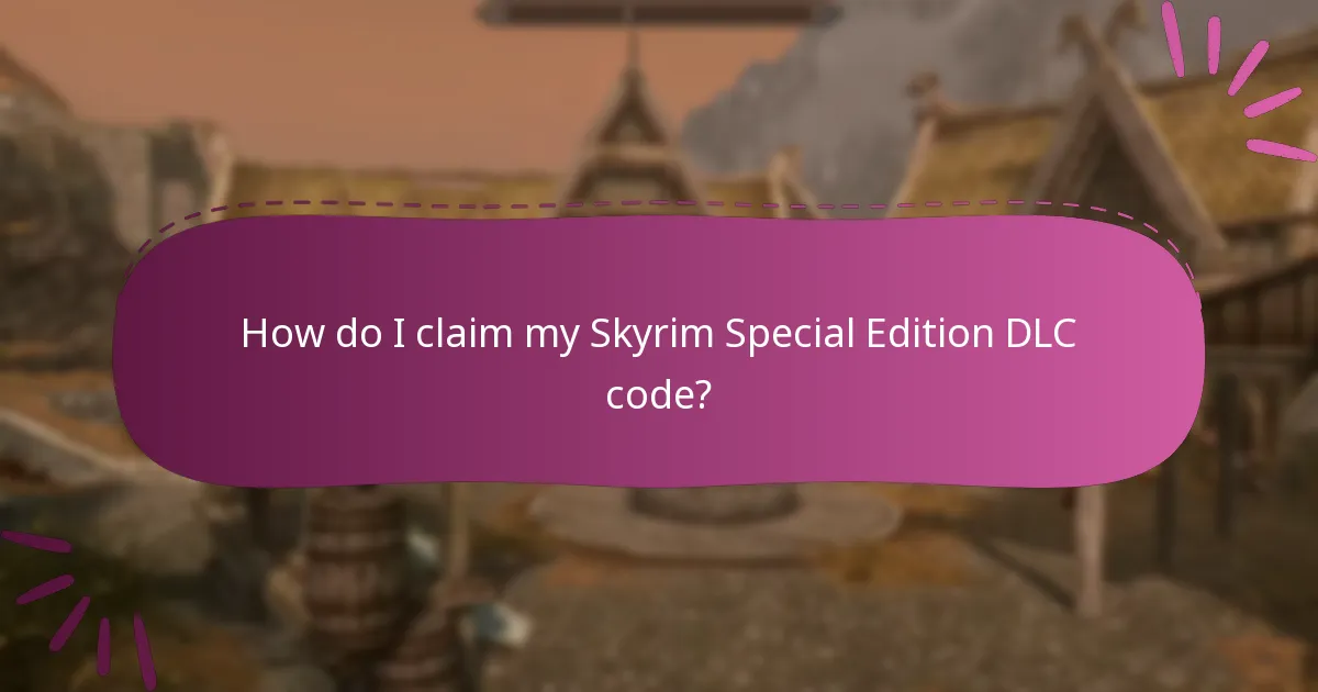 What are the latest limited time codes for Skyrim Special Edition DLC?