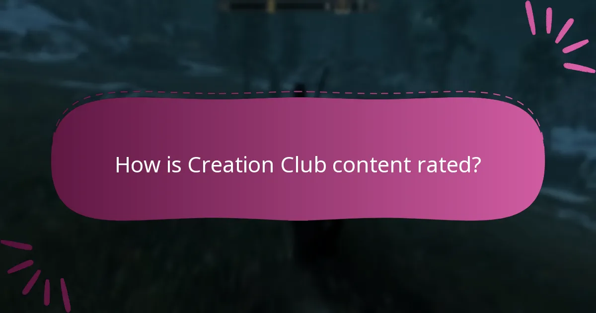 What do users think about the Creation Club content?