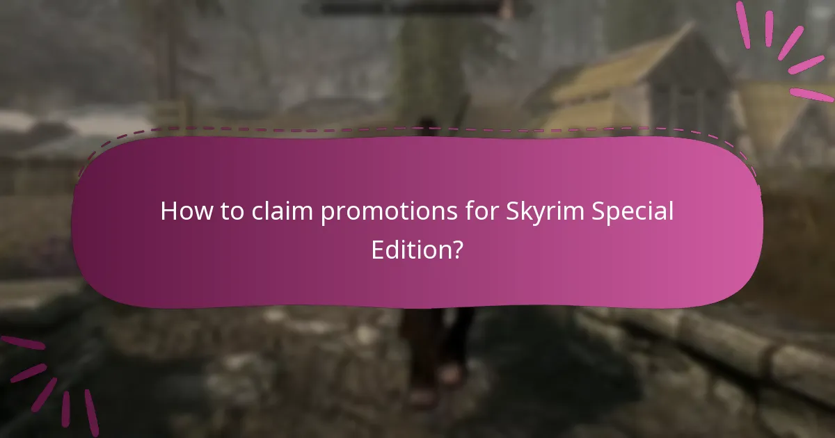 What updates are available for Skyrim Special Edition?