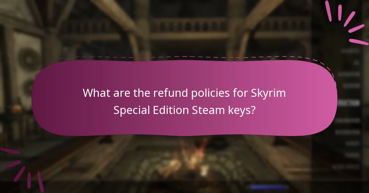 What is the dispute resolution process for Skyrim Special Edition Steam keys?