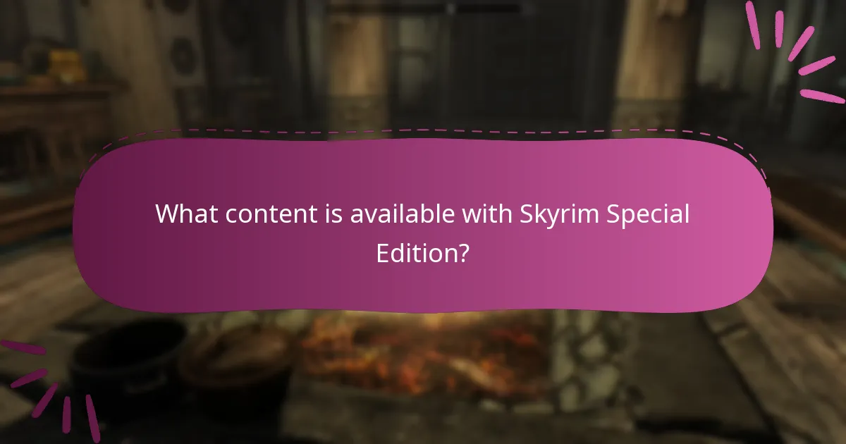 How can I optimise my experience with Skyrim Special Edition on Steam?